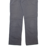 DICKIES Carpenter Womens Trousers Grey Regular Straight W32 L32