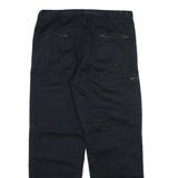 DICKIES Mens Trousers Black Relaxed Straight W36 L30