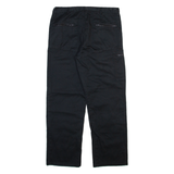 DICKIES Mens Trousers Black Relaxed Straight W36 L30