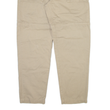 Detachable Legs Mens Trousers Beige Relaxed Straight W34 L32