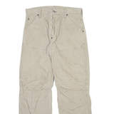 G-STAR Mens Corduroy Trousers Beige Regular Tapered W31 L32