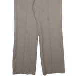 Mens Trousers Brown Regular Straight W32 L30