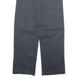 DICKIES Mens Trousers Grey Slim Straight W32 L29