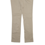 DICKIES Womens Trousers Beige Slim Straight W27 L30