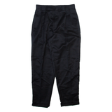 Mens Trousers Black Relaxed Tapered W30 L28
