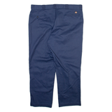 DICKIES 874 Workwear Mens Trousers Blue Regular Straight W42 L30