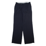 Mens Trousers Black Regular Straight W30 L30