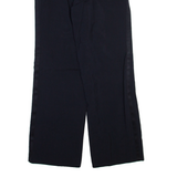 Mens Trousers Black Regular Straight W30 L30