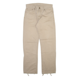 LEVI'S 751 Mens Trousers Beige Regular Straight W33 L32