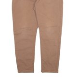 KANGOL Mens Trousers Brown Regular Tapered W36 L27
