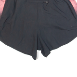 NIKE Womens Sports Shorts Black Relaxed S W28
