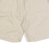 LAURA ASHLEY Womens Chino Shorts Beige UK 14 W34