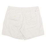 TOMMY HILFIGER Womens Cargo Shorts Beige UK 8 W31