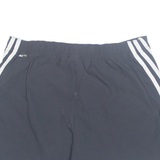 ADIDAS Womens Sports Shorts Black UK 10 W28