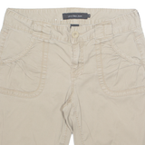 CALVIN KLEIN JEANS Womens Cargo Shorts Brown UK 6 W31