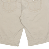 CALVIN KLEIN JEANS Womens Cargo Shorts Brown UK 6 W31