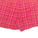 LEE Womens Chino Shorts Pink Check UK 18 W39