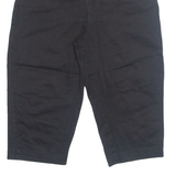 LEE Petite 3/4 Length Womens Pedal Pushers Shorts Black UK 10 W29