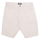 DICKIES Mens Denim Shorts Pink M W34
