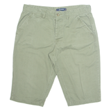 KANGOL Womens Denim Shorts Green M W34