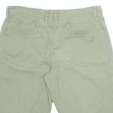 KANGOL Womens Denim Shorts Green M W34