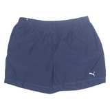 PUMA Mesh Lined Mens Sports Shorts Blue 2XL W37