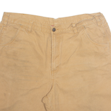 DICKIES Mens Workwear Shorts Orange XL W38