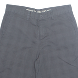 DICKIES Mens Workwear Shorts Grey Check M W30