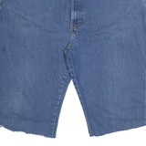 DICKIES FLEX Cut Off Mens Denim Shorts Blue 2XL W40