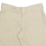 DICKIES FLEX Mens Workwear Shorts Beige M W30