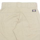 DICKIES FLEX Mens Workwear Shorts Beige M W30