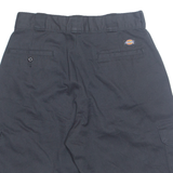 DICKIES Mens Workwear Shorts Black Loose M W30
