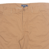 KANGOL Mens Chino Shorts Brown L W38