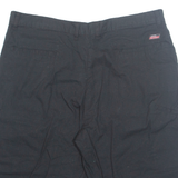 DICKIES Mens Workwear Shorts Black L W36