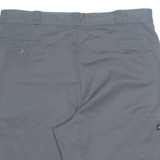 DICKIES Mens Workwear Shorts Grey Loose 2XL W42