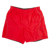 NIKE Mens Swimming Shorts Red M W32
