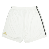 ADIDAS Juventus Mens Sports Shorts White L W30