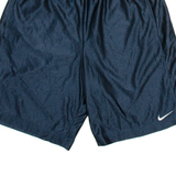 NIKE Mens Sports Shorts Blue L W30