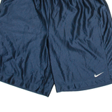 NIKE Mens Sports Shorts Blue XL W34