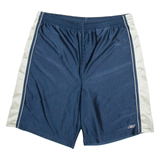 REEBOK Mens Sports Shorts Blue M W36
