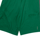 ADIDAS Mens Sports Shorts Green L W32