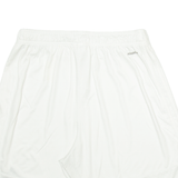 ADIDAS Mens Sports Shorts White L W30