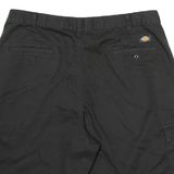 DICKIES Mens Workwear Shorts Black XL W38