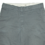 DICKIES Mens Workwear Shorts Grey XL W38