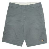 DICKIES Mens Workwear Shorts Grey XL W38