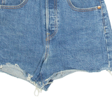 LEVI'S Premium Womens Denim Shorts Blue XXS W24