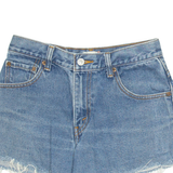 LEVI'S Womens Denim Shorts Blue XS W28