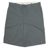 DICKIES Mens Workwear Shorts Grey Loose 2XL W44