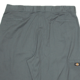 DICKIES Mens Workwear Shorts Grey Loose 2XL W44