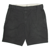 DICKIES Mens Workwear Shorts Black Relaxed XL W40
